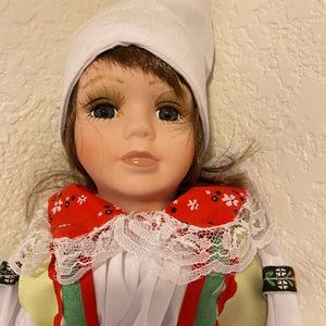 Rare porcelain German Doll